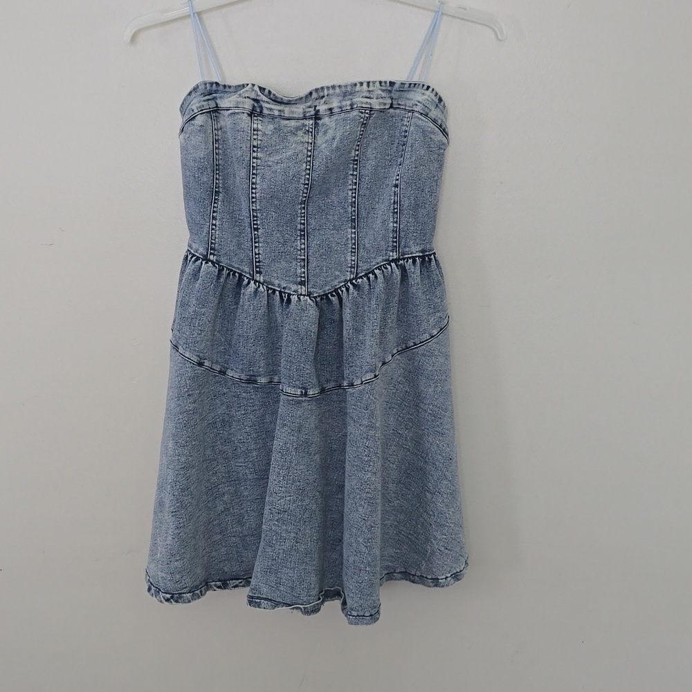 Demin dress size M